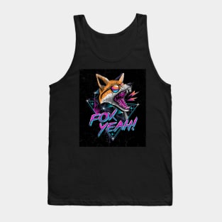 Fox Yeah cyberpunk Tank Top